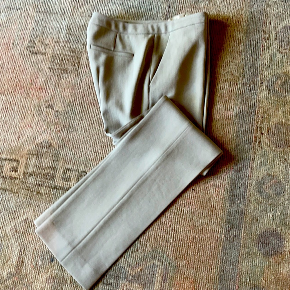 Gucci tan wool trouser